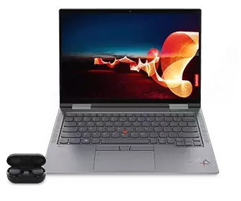 Lenovo ThinkPad X1 Yoga Gen 6 14″ Touch Laptop w/ Bose Sport True Wireless Earbuds