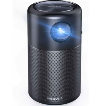 Nebula Capsule Smart Wi-Fi 100″Mini Projector w/360° Speaker