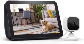 Amazon Echo Show 8 w/ Blink Mini Indoor Smart Security Camera