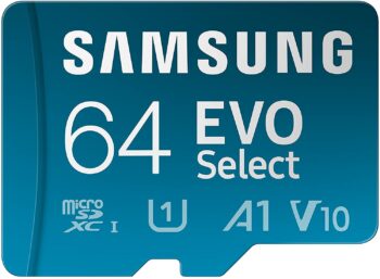 Samsung 64GB EVO Select microSDXC 130MB/s UHS-I Memory Card